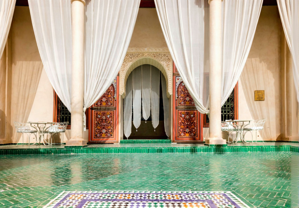 Traditional Moroccan architecture with intricate design – Private Luxury Morocco Tours