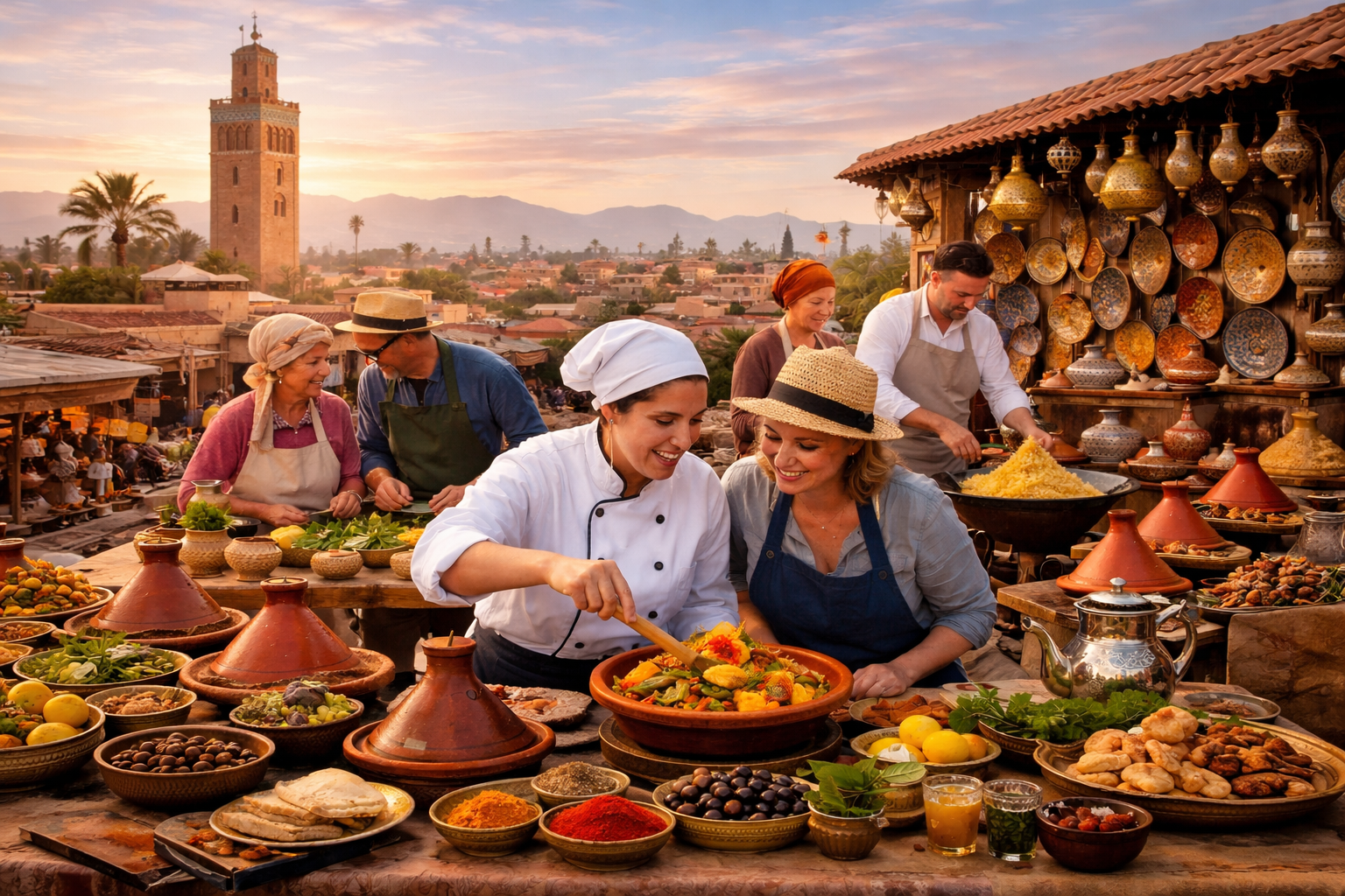 Experience Morocco’s Food and Culture with RoaMorocco’s Morocco Culinary Art Tours